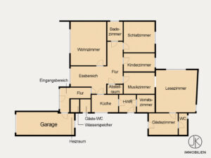 Digitaler Grundriss EG